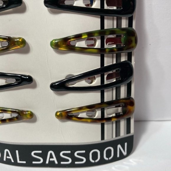 Vidal Sassoon 1.5" Hair Clip Barrettes Black Brown - Picture 5 of 14